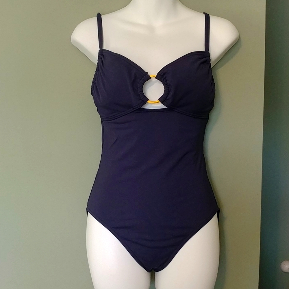 Michael Kors dark blue swimsuit 👙 🌴